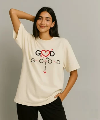 CreamCore Oversized Tee