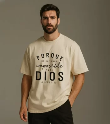 CreamCore Oversized Tee