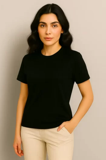 Midnight Black
Bio-Washed 
Cotton T-Shirt